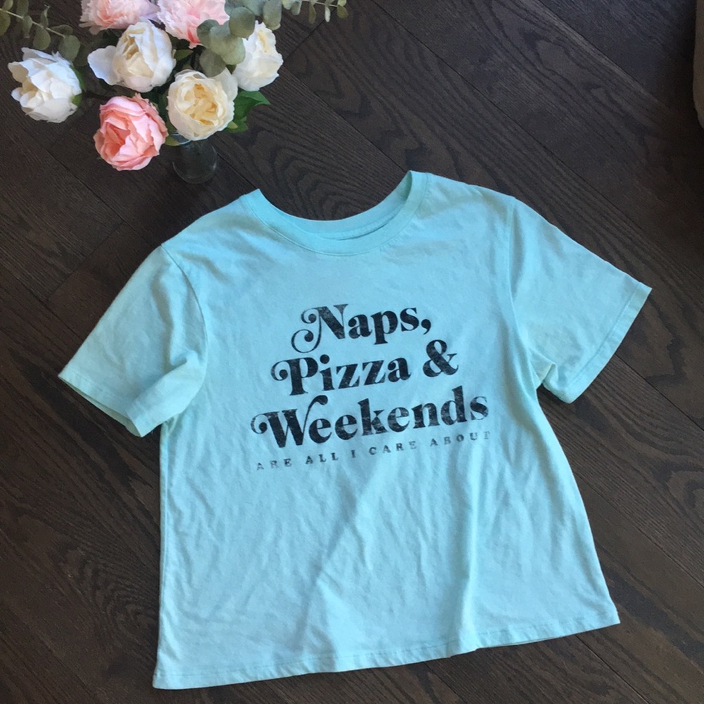 Girl’s T-Shirt - Naps, Pizza & Weekends